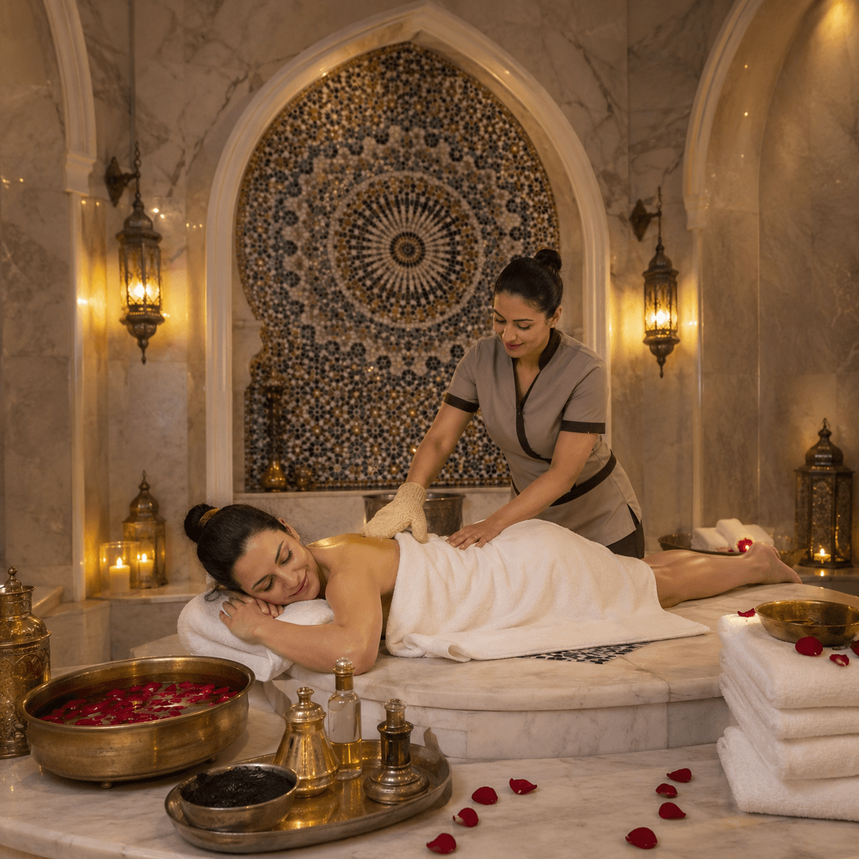 Premium Moroccan Bath