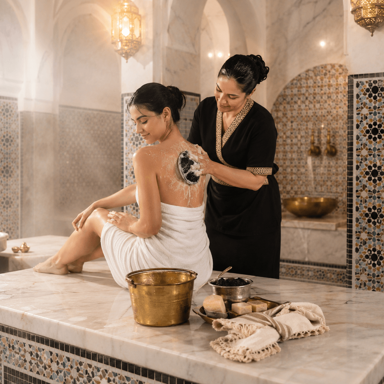 Traditional Moroccan Bath