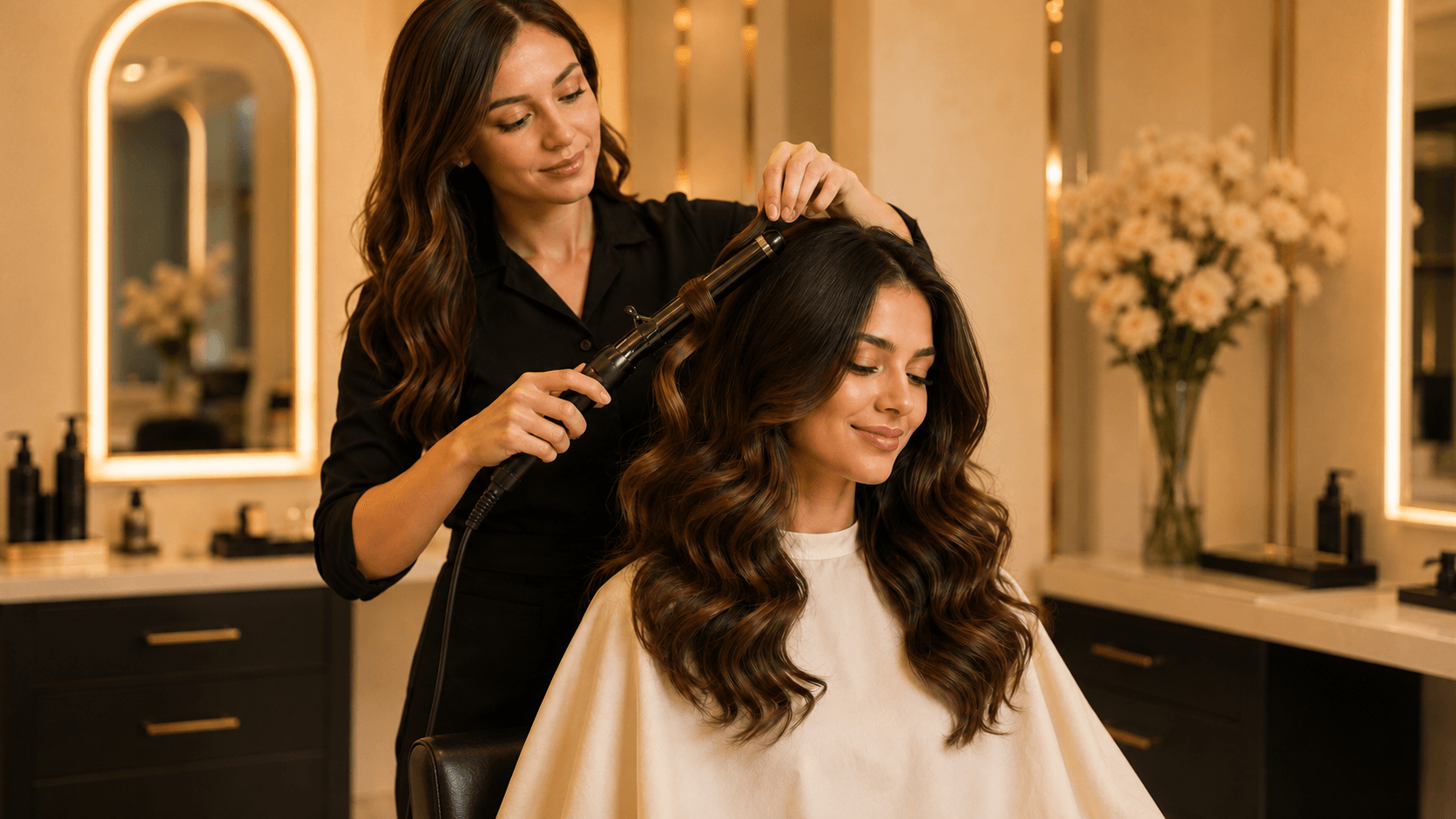 Wavy Hair Styling